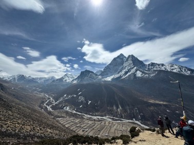 Stunning Panoramic View of Everest